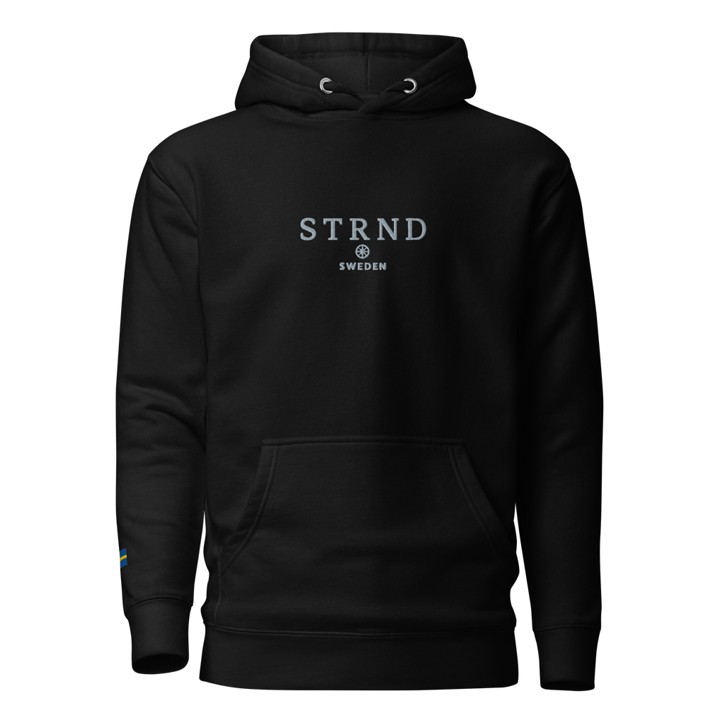 Hoodie Svart - STRND Sweden