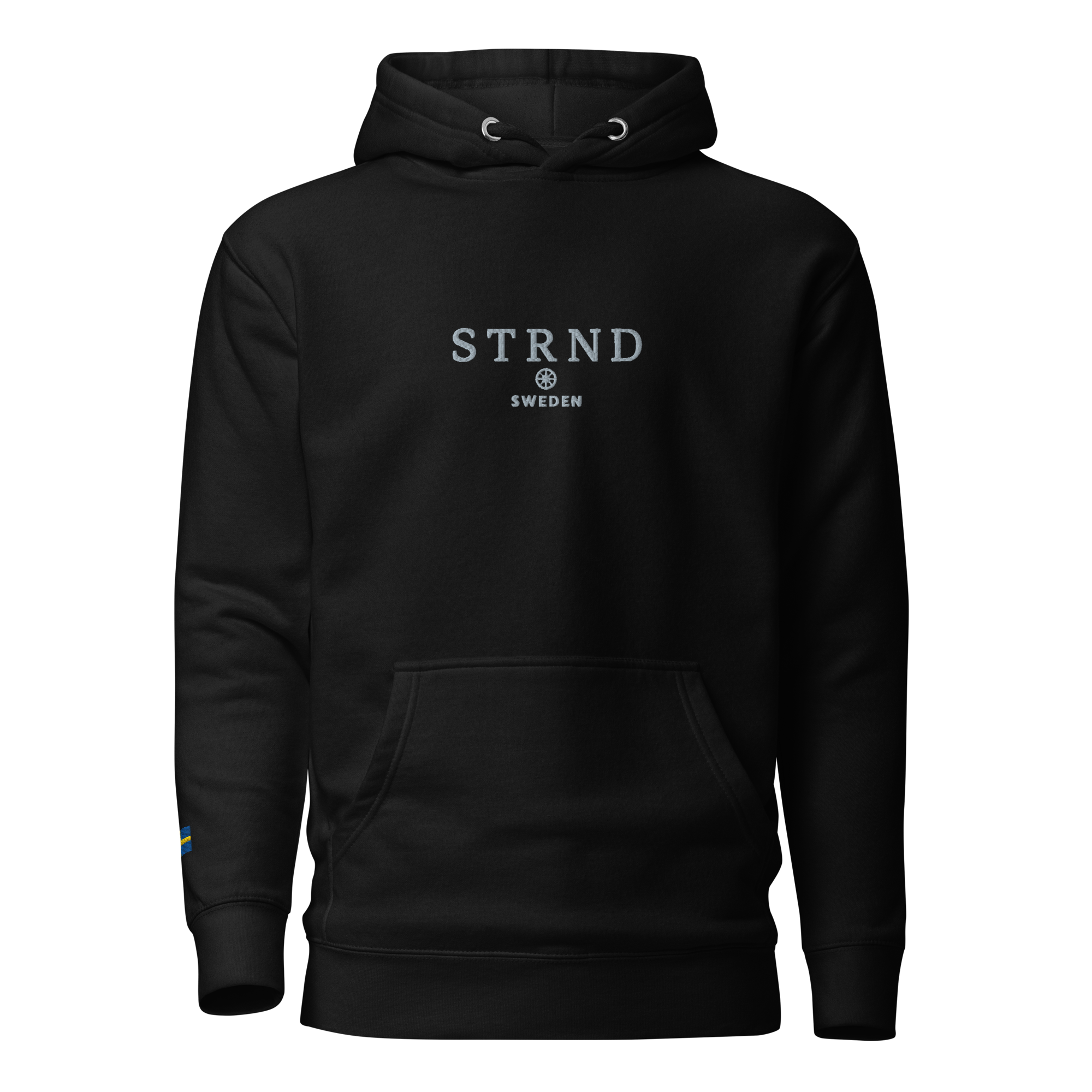 Hoodie Svart - STRND Sweden