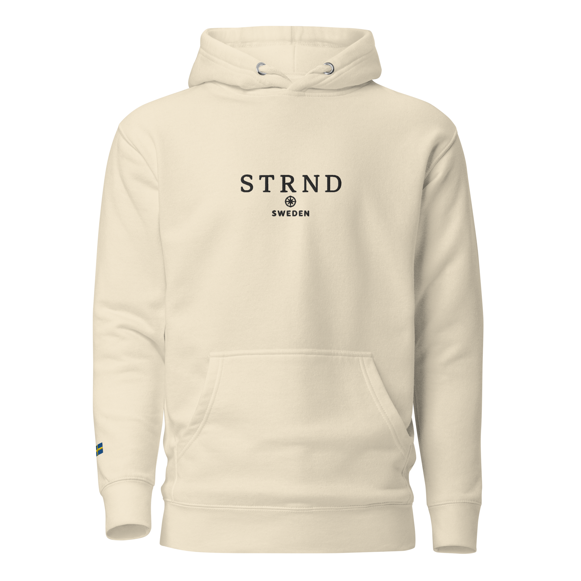 Hoodie Beige - STRND Sweden