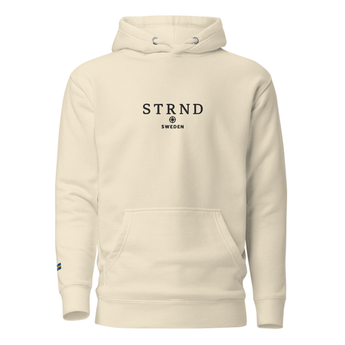 Hoodie Beige - STRND Sweden