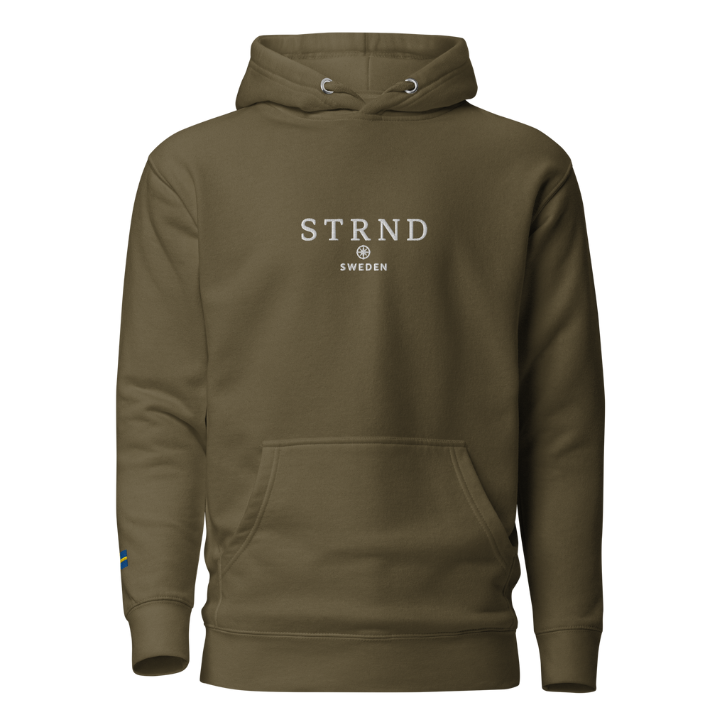 Hoodie Olive - STRND Sweden