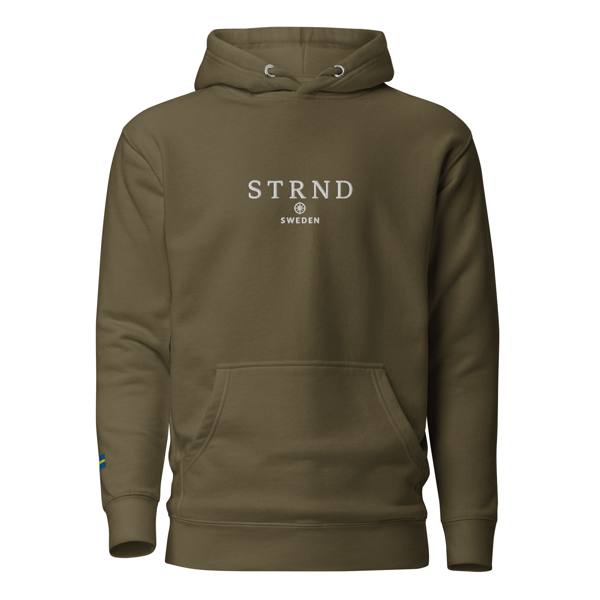 Hoodie Olive - STRND Sweden