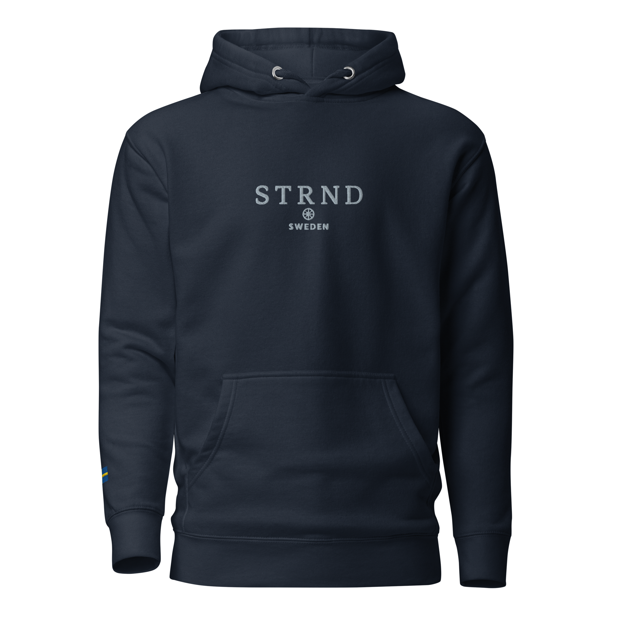 Hoodie Navy - STRND Sweden