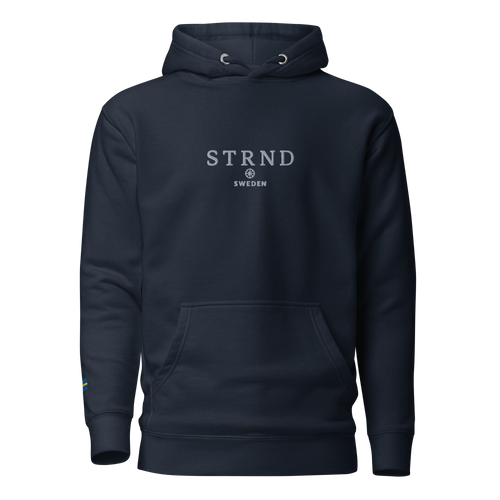 Hoodie Navy - STRND Sweden