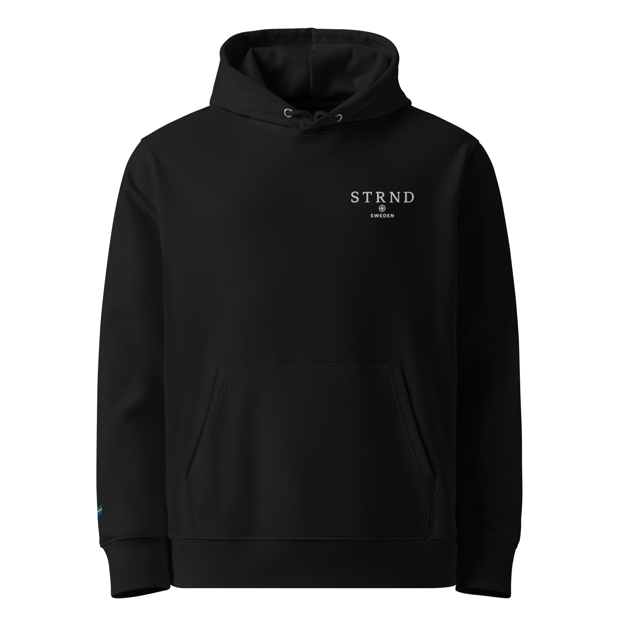 Premium Hoodie Svart - STRND Sweden STRND Sweden