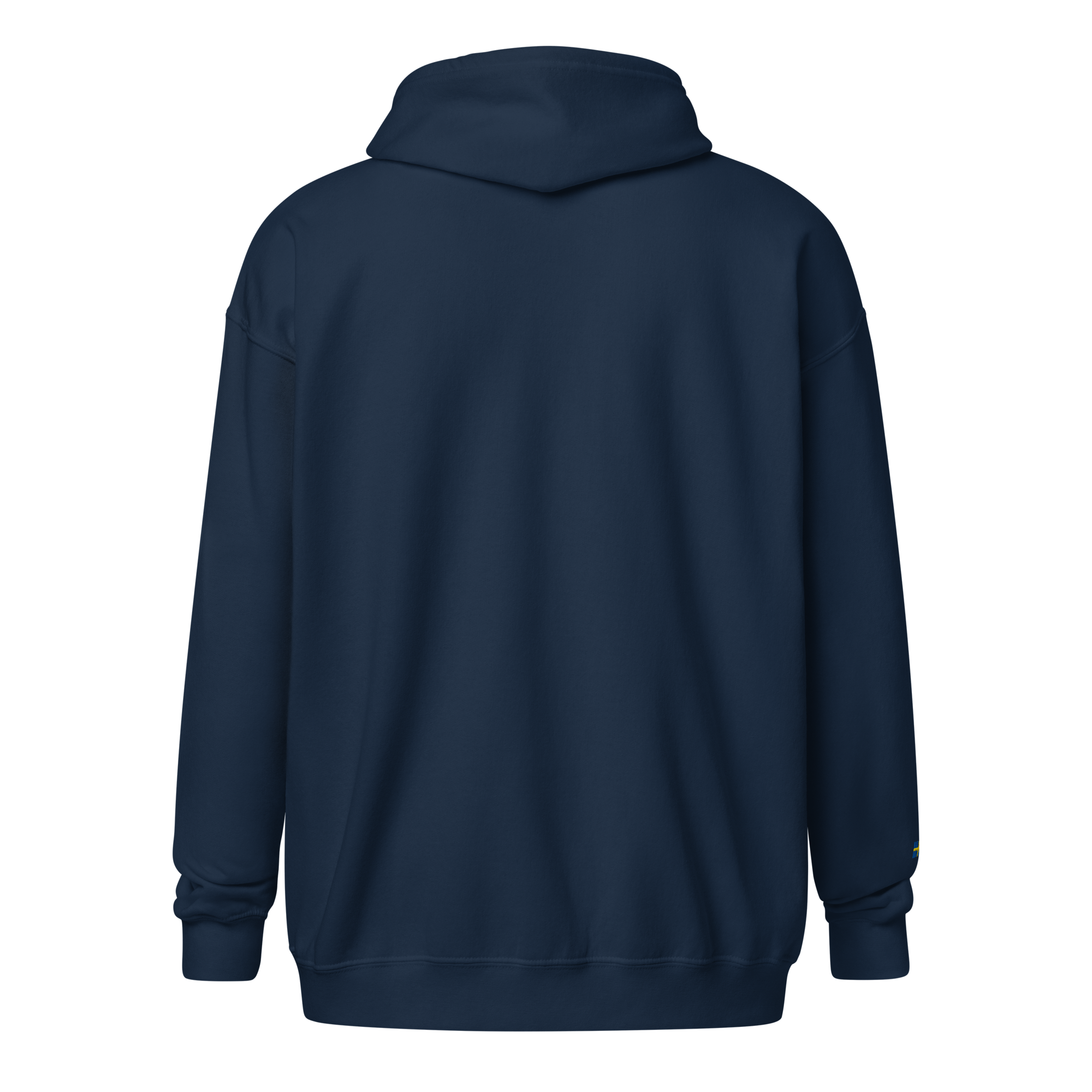 Zip Hoodie Navy - STRND Sweden