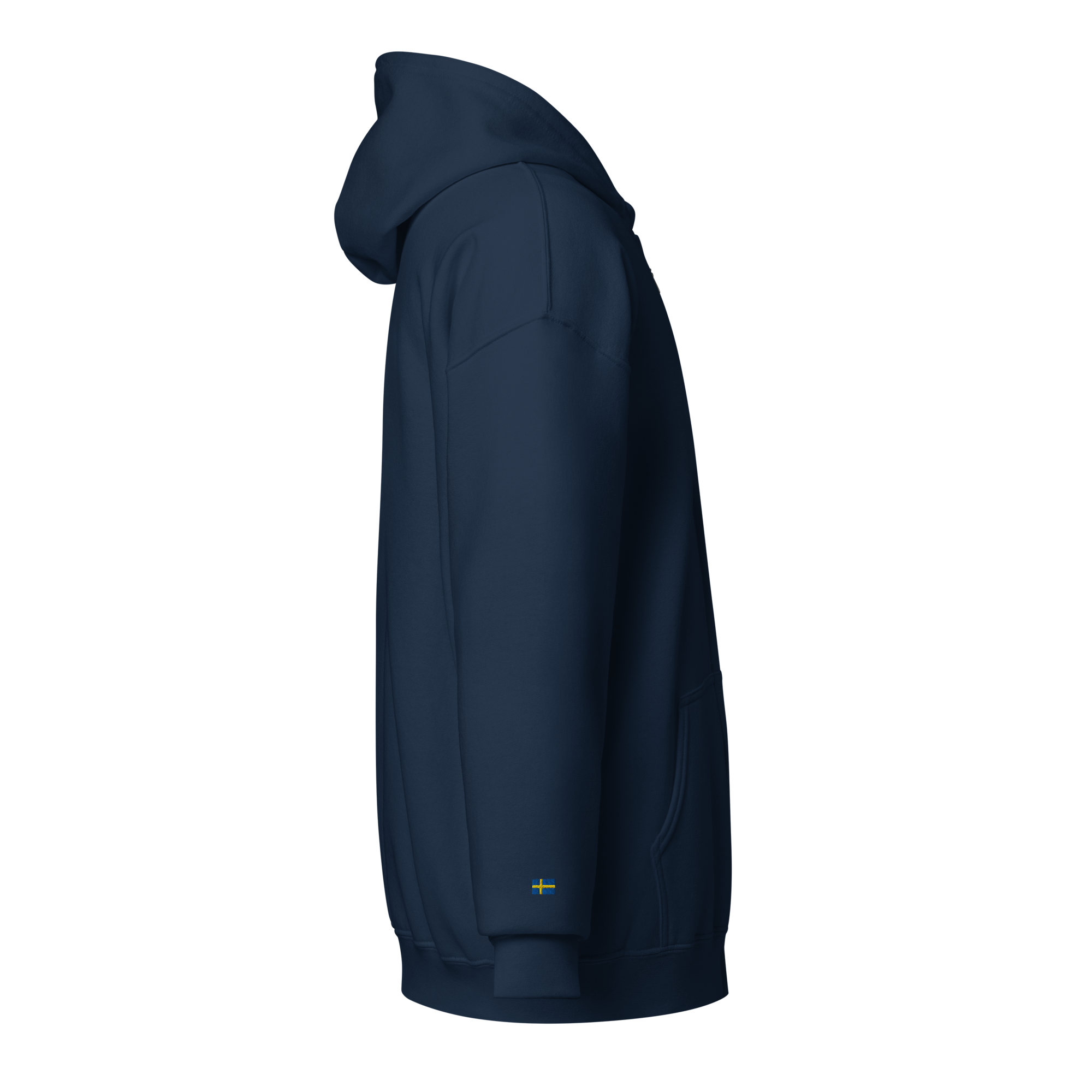Zip Hoodie Navy - STRND Sweden