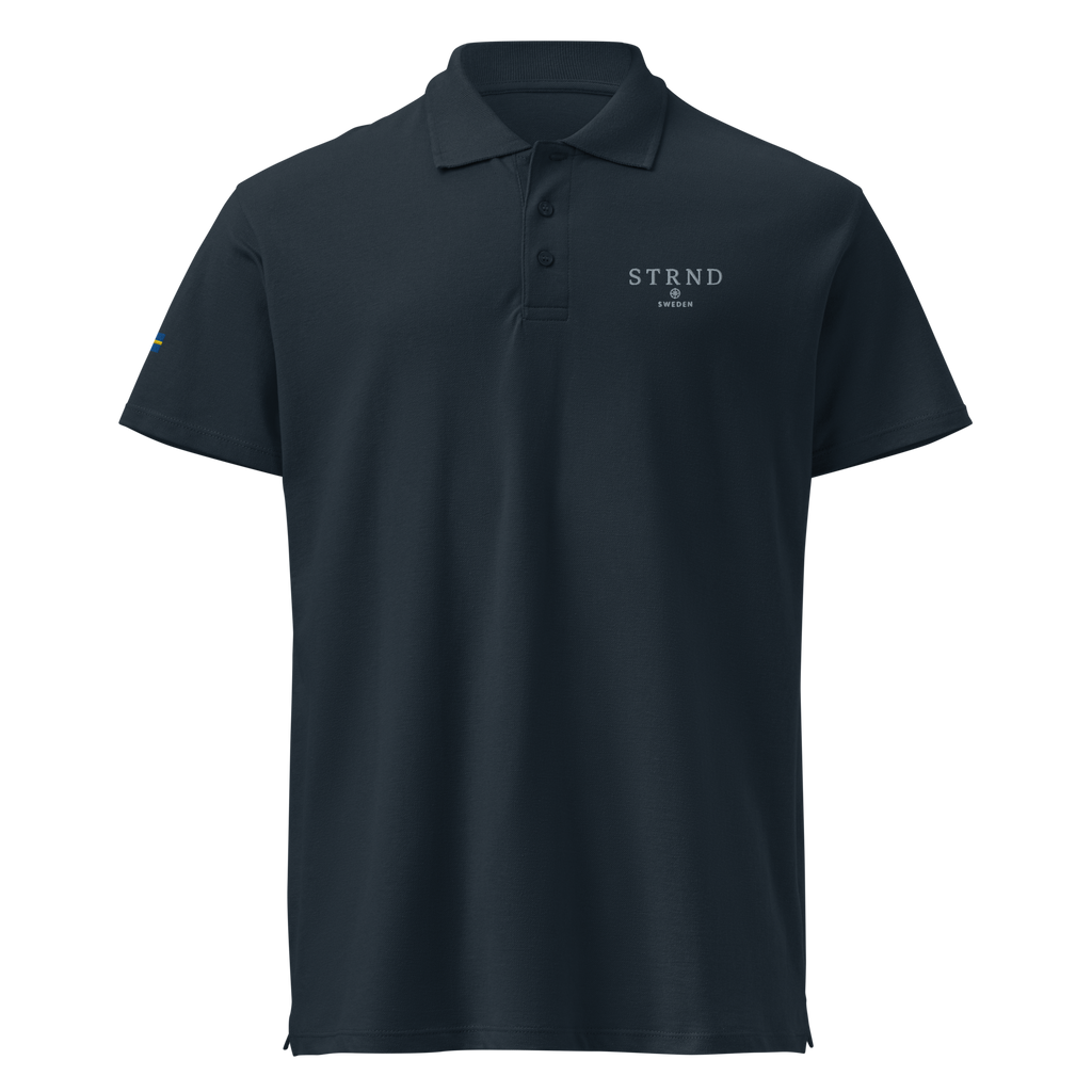 Premium Piké Navy - STRND Sweden